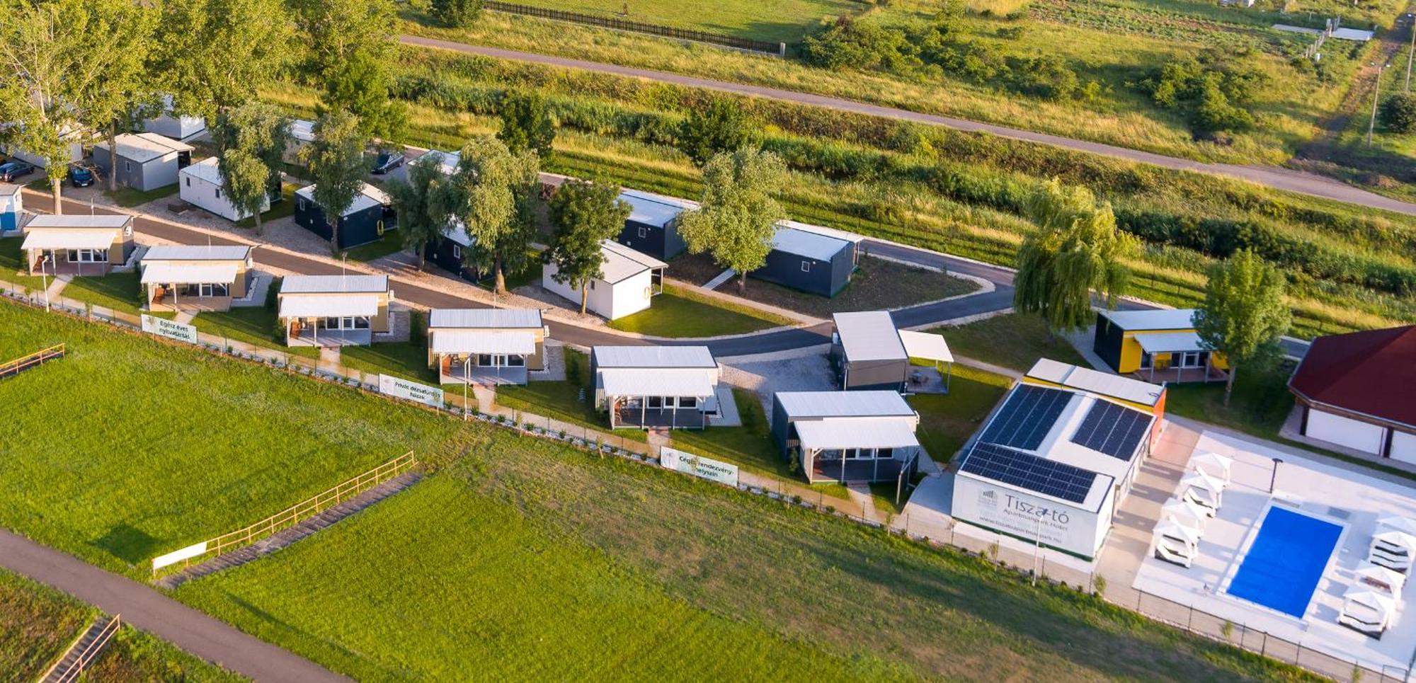 Tisza-To Apartmanpark Kisköre エクステリア 写真